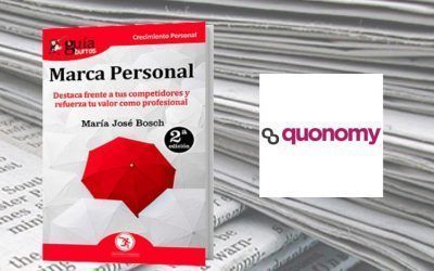 El «GuíaBurros: Marca Personal», de María José Bosch, en la revista digital Quonomy.com